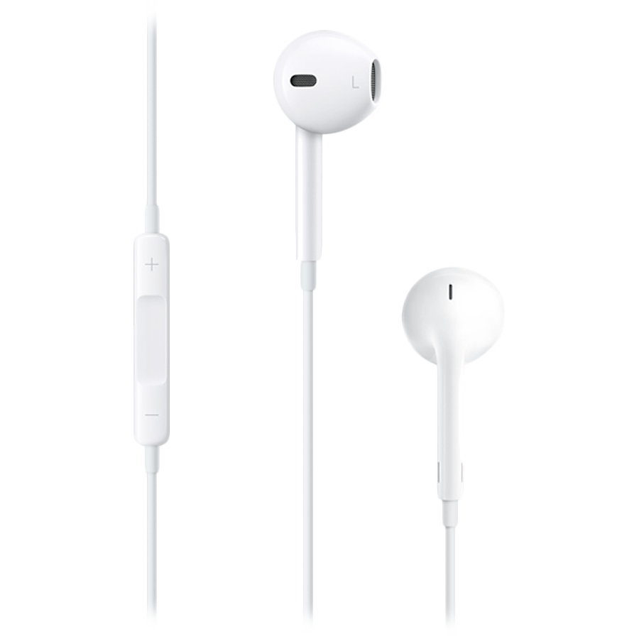 Headphones APPLE EarPods White, (MNHF2)