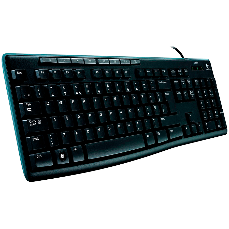 Teclado best sale logitech k200