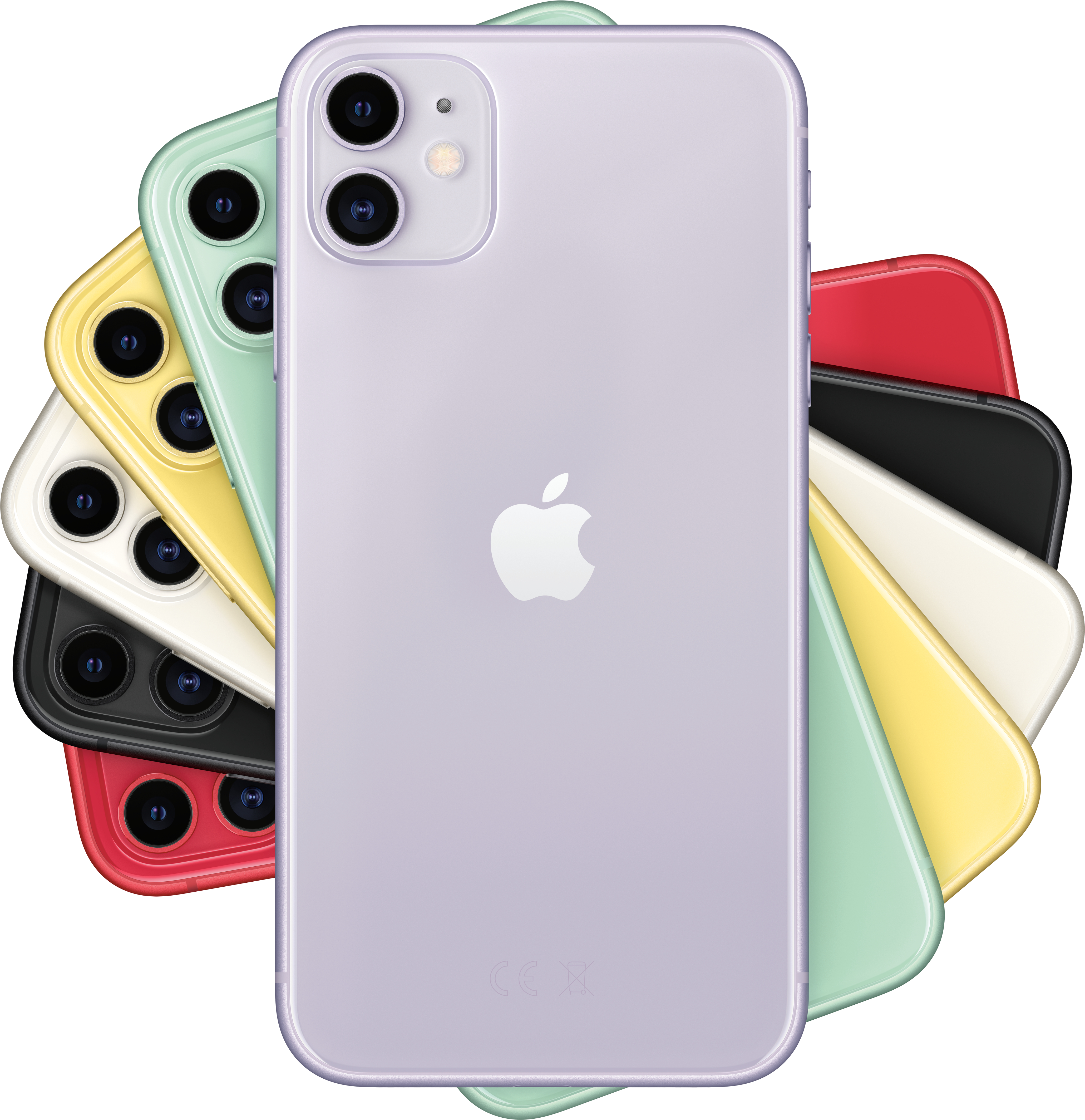 iPhone 11, 64 GB, Bənövşəyi əldə etmək: qiymət MHDF3FS/A, taksit ...