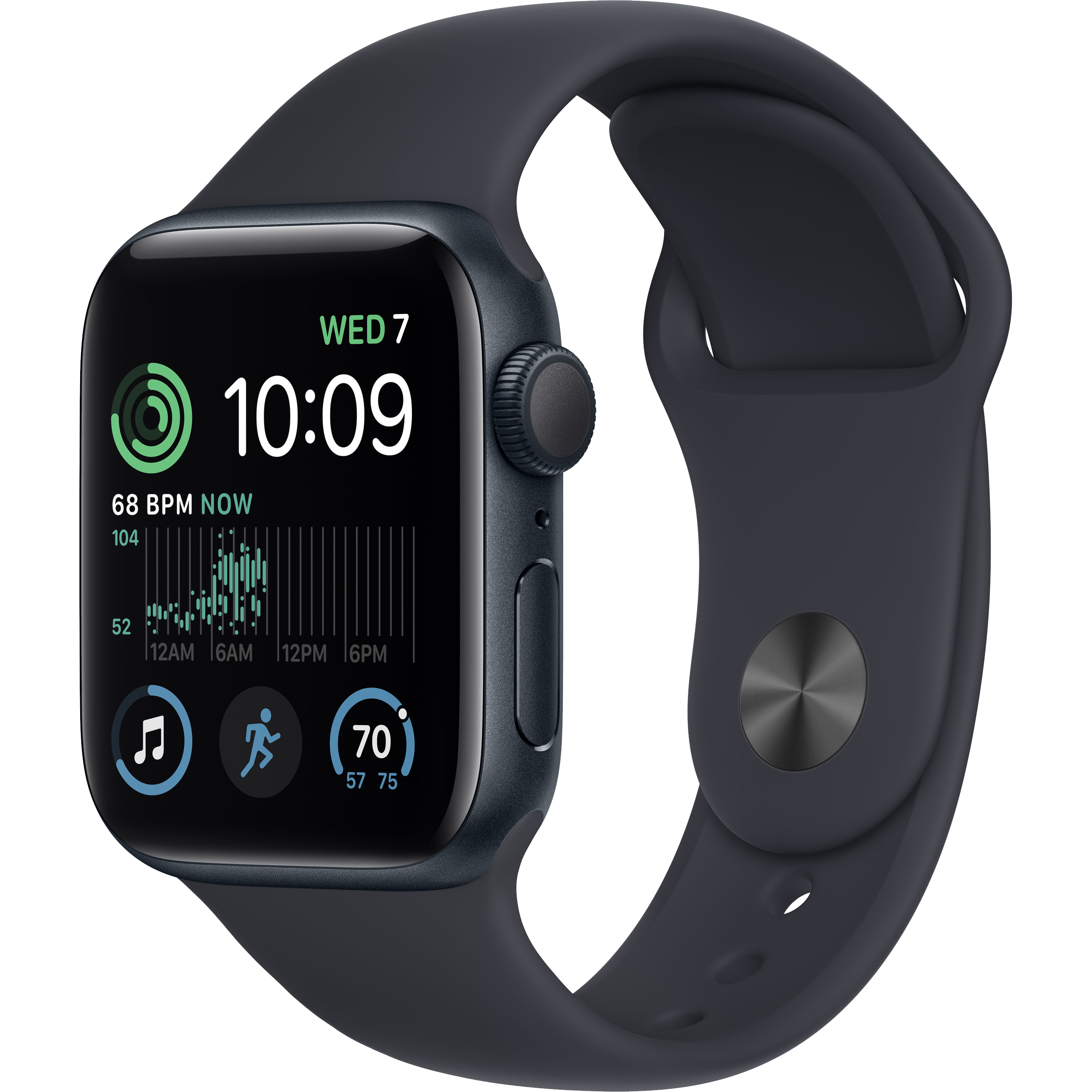 Apple Watch SE GPS Gen.2, 40mm, Midnight, Midnight Sport Band buy 