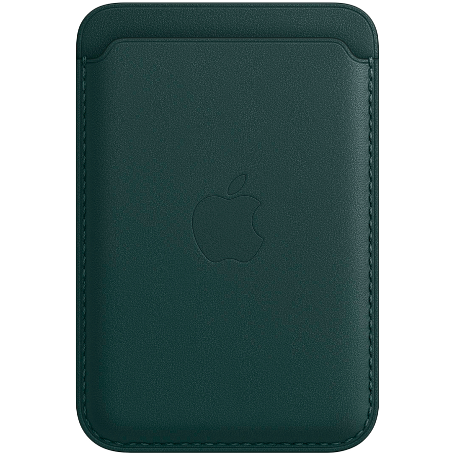 Best Buy: Apple iPhone Leather Wallet with MagSafe Forest Green MPPT3ZM/A