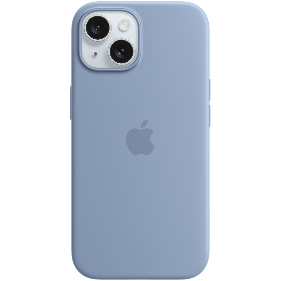 Чехол APPLE силиконовый с MagSafe Winter Blue для iPhone 15 MT0Y3ZM/A для  iPhone 15 купить в Киеве | iSpace.ua