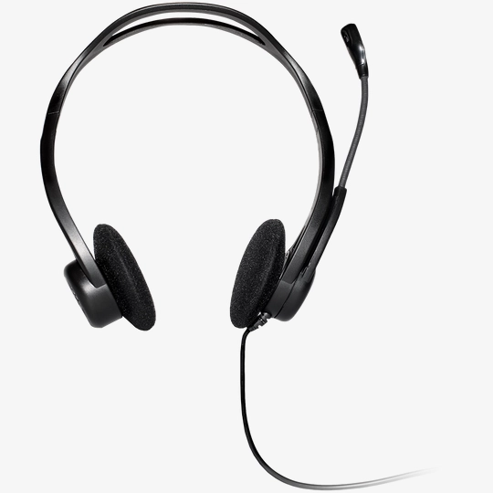 LOGITECH PC Headset 960 USB Black L981 000100 L981