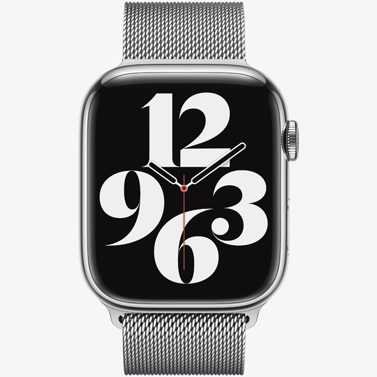 44mm milanese loop silver store