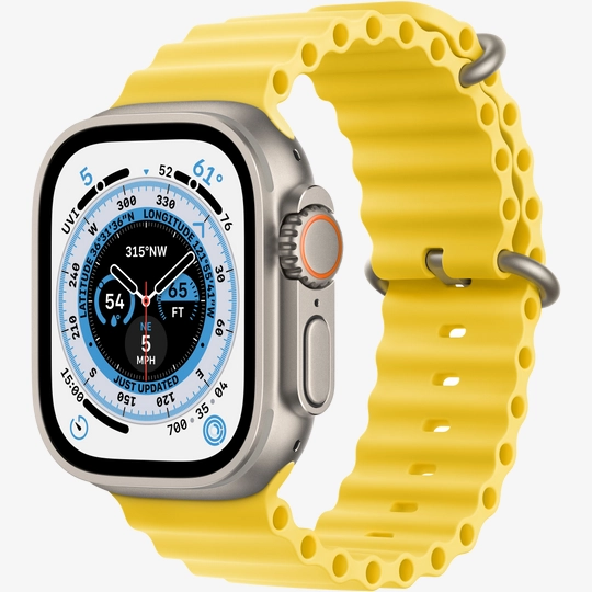 Apple Watch Ultra GPS Cellular 49mm Natural Yellow Ocean Band