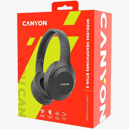 Наушники с микрофоном CANYON CNS-CEP3BG - купить, цена, характеристики, отзывы