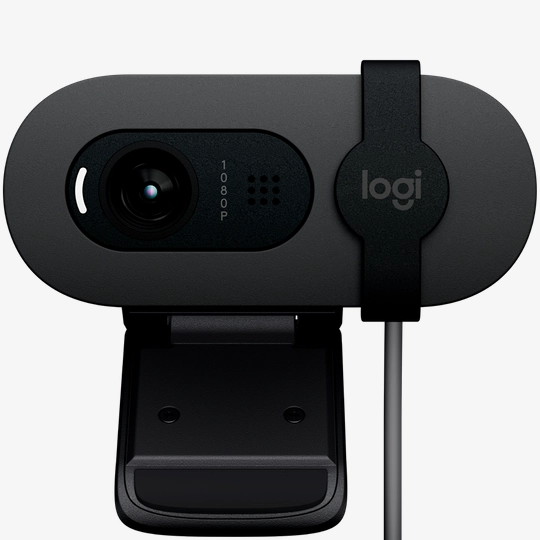Веб-Камера LOGITECH Brio 100 Full HD Webcam - GRAPHITE - USB.