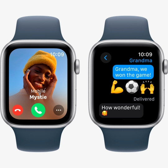 Apple Watch SE GPS Gen.2 2023 44mm Silver Storm Blue Sport