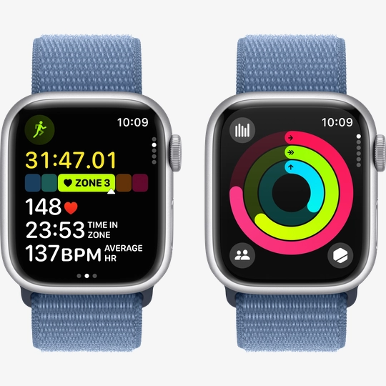 Apple watch series deals 4 silver sport loop