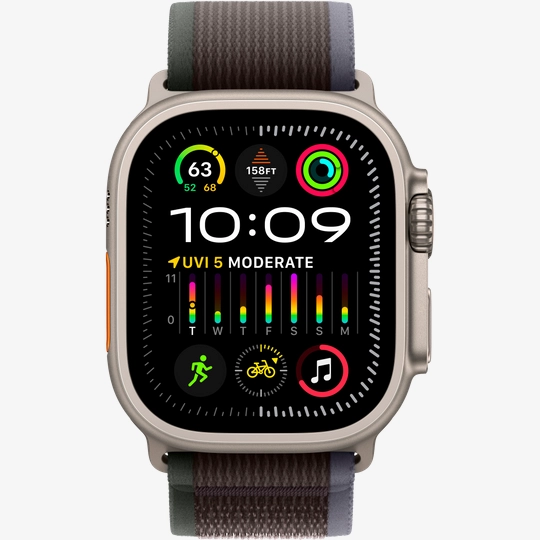 Apple Watch Ultra Series 2 GPS Cellular 49mm Blue Black