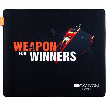 CANYON Mouse pad, Multipandex ,Gaming print , color box, Black