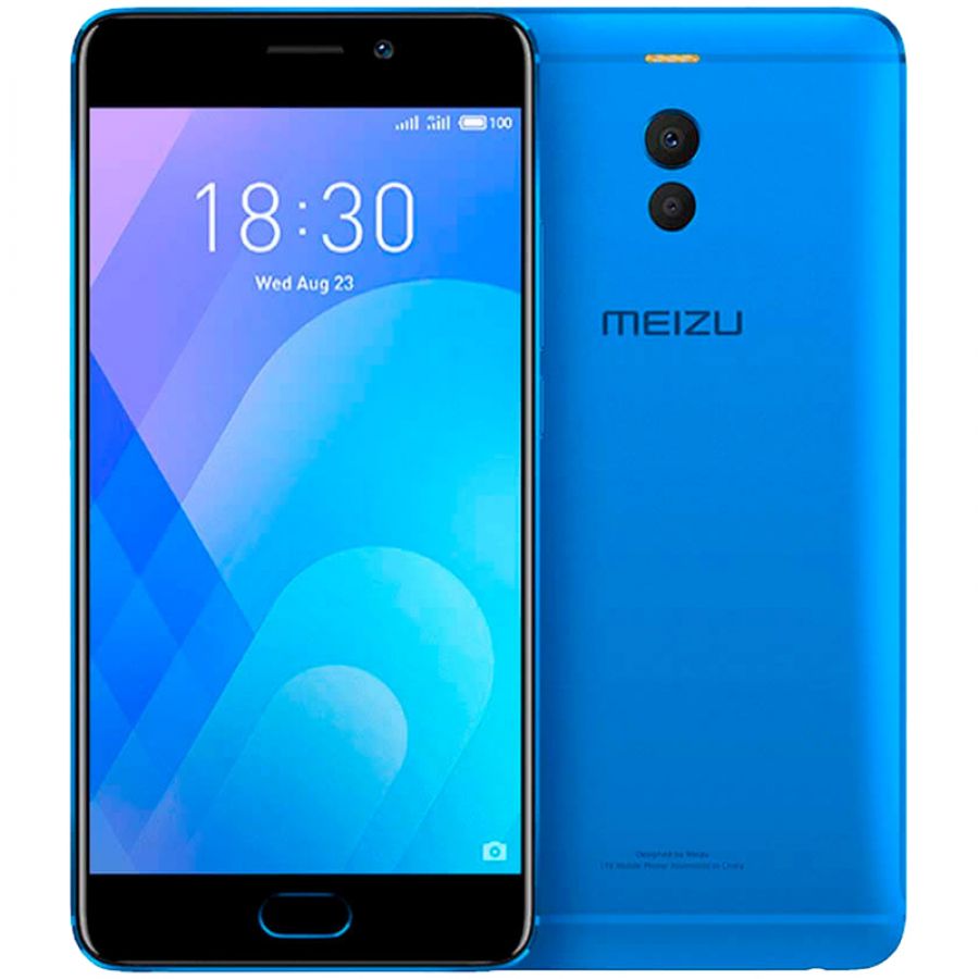 Meizu M6 Note 32 ГБ Синий б/у - Фото 0