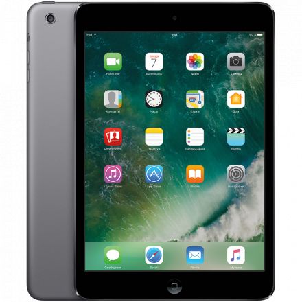 iPad mini 2, 16 ГБ, Wi-Fi, Серый космос ME276 б/у - Фото 0