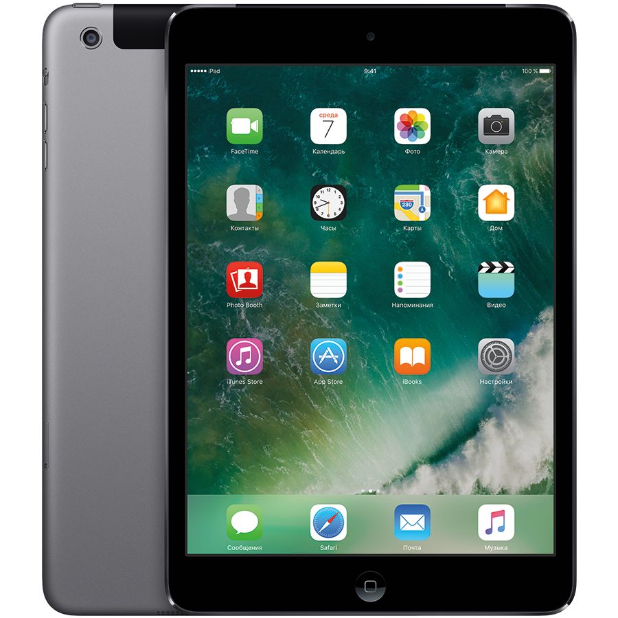 

iPad mini 2, 16 GB, Wi-Fi+4G, Space Gray, Серый космос
