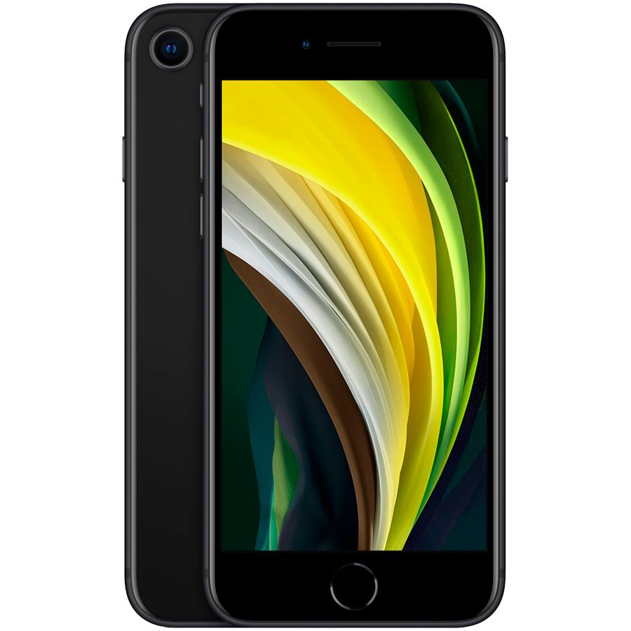 Apple iPhone SE Gen.2 64 ГБ Чёрный MHGP3 б/у - Фото 0