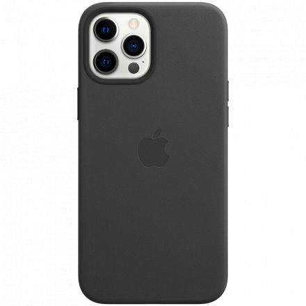 Чехол Apple Leather Case с MagSafe для iPhone 12 Pro Max MHKM3 б/у - Фото 0