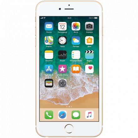 Apple iPhone 6s Plus 128 ГБ Золотой MKUF2 б/у - Фото 1