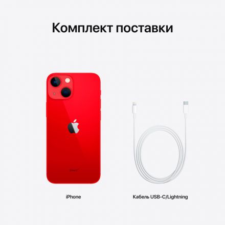 Apple iPhone 13 mini 256 ГБ (PRODUCT)RED MLK83 б/у - Фото 5