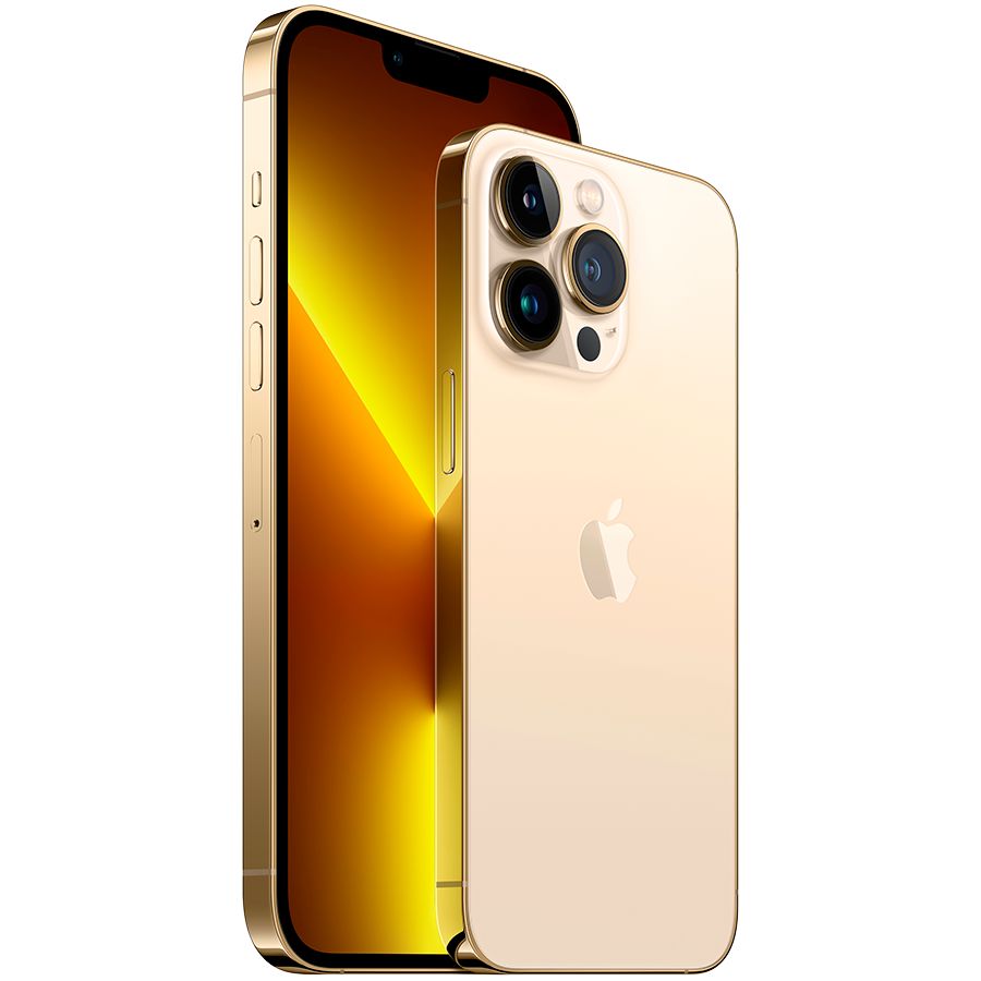 Apple iPhone 13 Pro Max 256 ГБ Золотой MLLD3 б/у - Фото 1