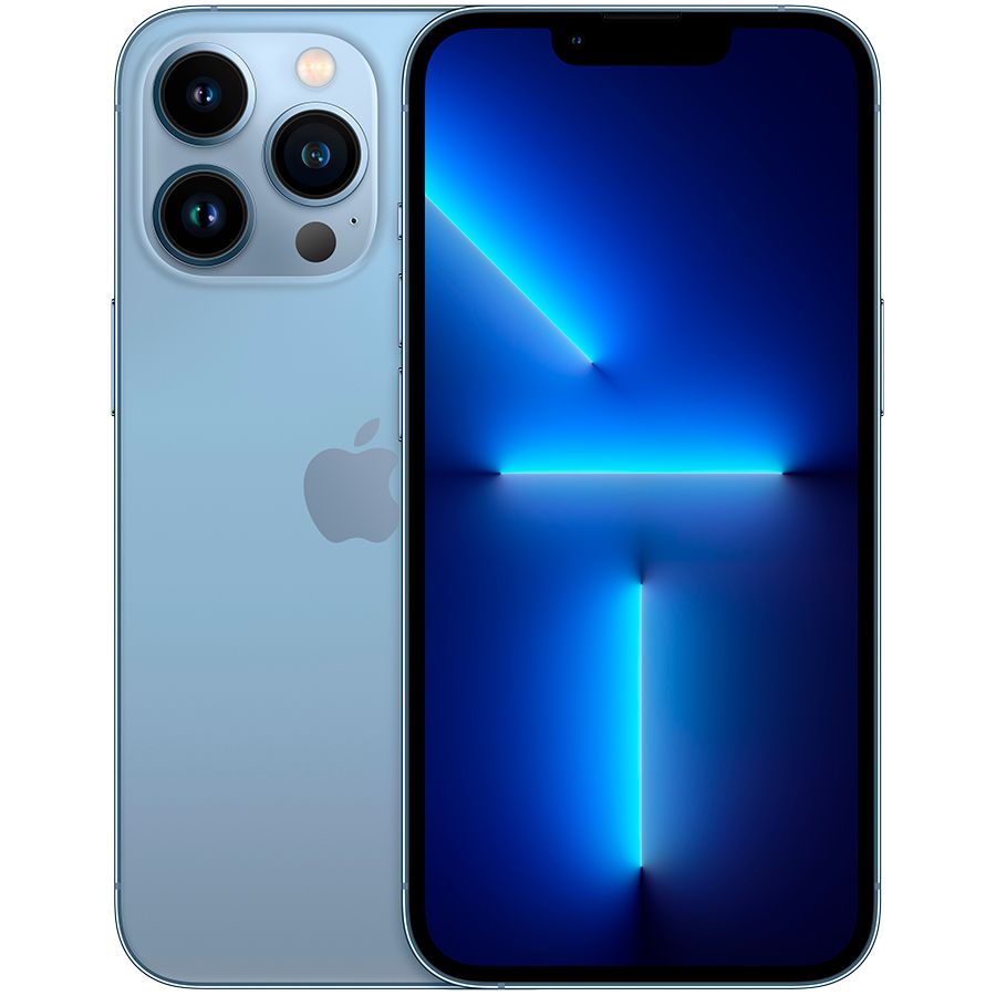 Apple iPhone 13 Pro 128 ГБ Небесно‑голубой MLVD3 б/у - Фото 0