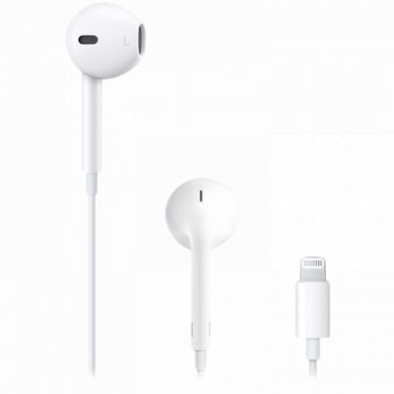 Наушники Apple EarPods Белый MMTN2 б/у - Фото 0