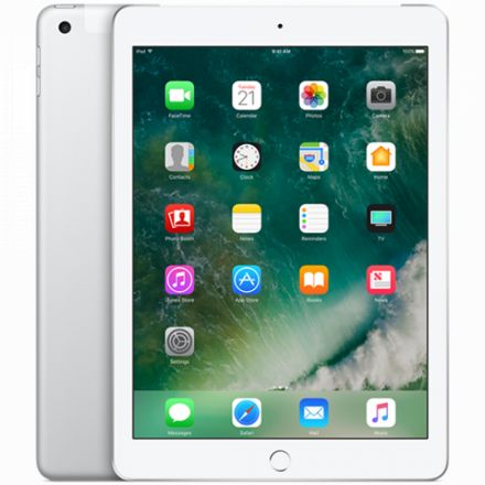 iPad 2017, 32 ГБ, Wi-Fi+4G, Серебристый MP1L2 б/у - Фото 0