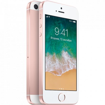 Apple iPhone SE 32 ГБ Розовое золото MP852 б/у - Фото 0