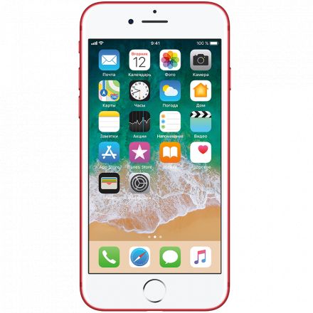 Apple iPhone 7 128 ГБ Красный MPRL2 б/у - Фото 1