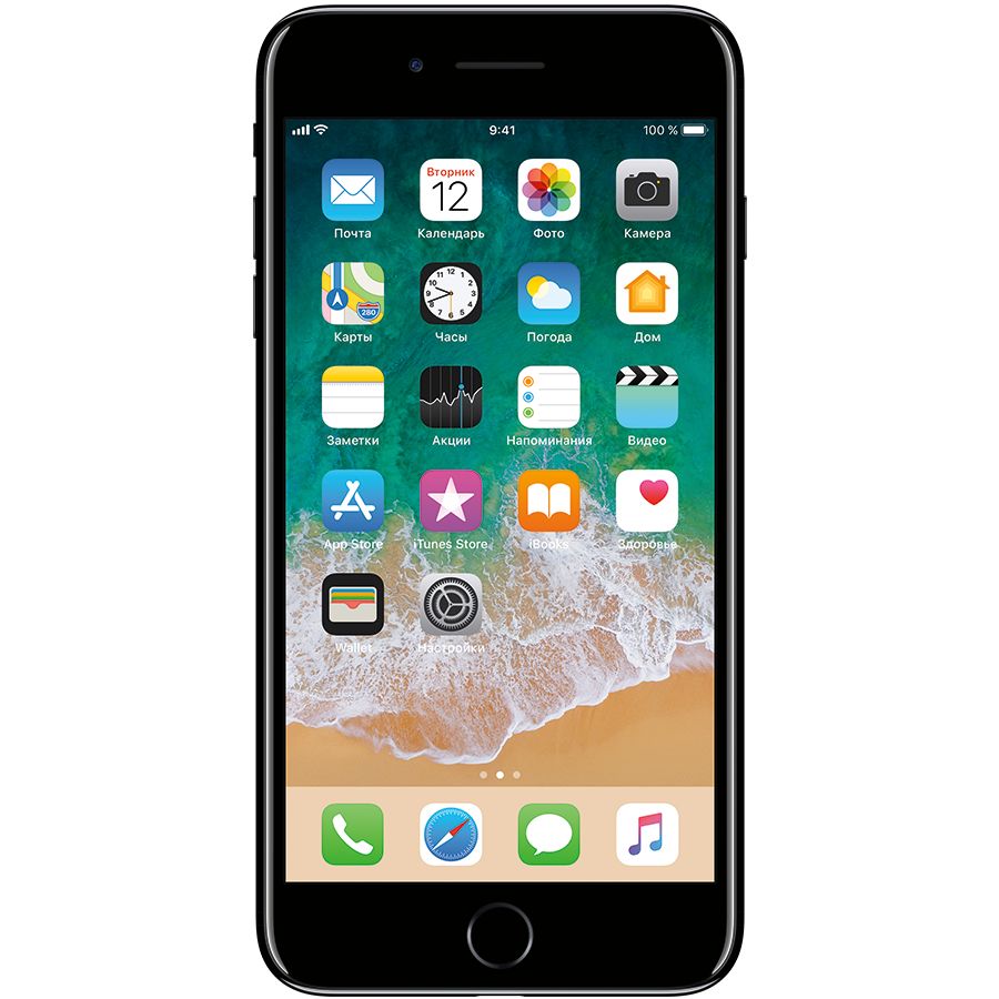 Apple iPhone 7 Plus 32 ГБ Оникс MQU72 б/у - Фото 1