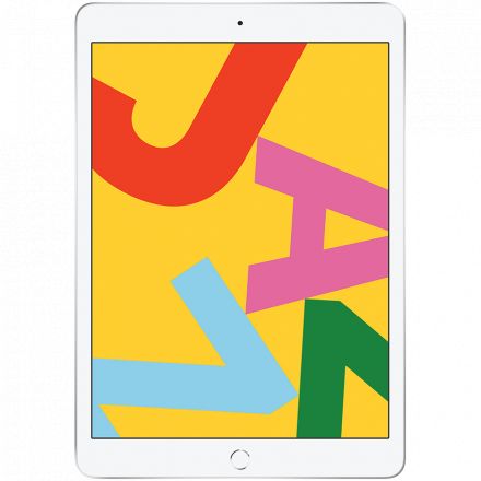 iPad 10.2 (7 Gen), 32 ГБ, Wi-Fi, Серебристый MW752 б/у - Фото 0