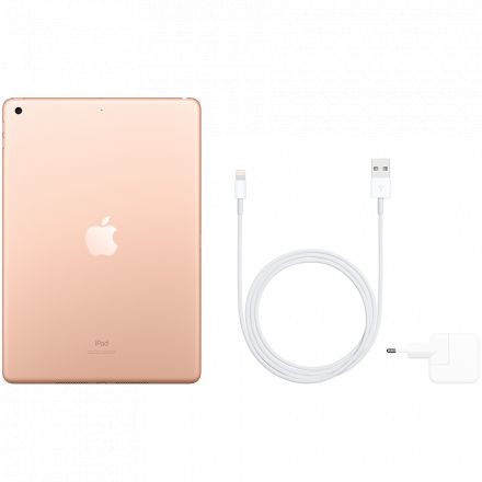 iPad 10.2 (7 Gen), 32 ГБ, Wi-Fi, Золотой MW762 б/у - Фото 7