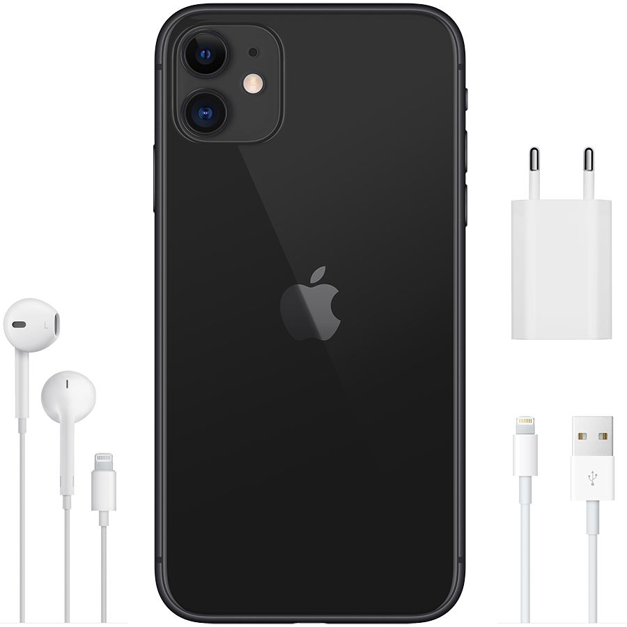 Apple iPhone 11 128 ГБ Чёрный MWM02 б/у - Фото 5