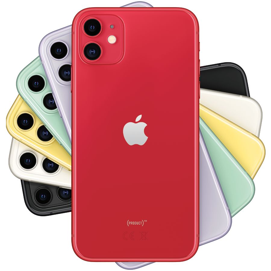 Apple iPhone 11 128 ГБ Красный MWM32 б/у - Фото 0