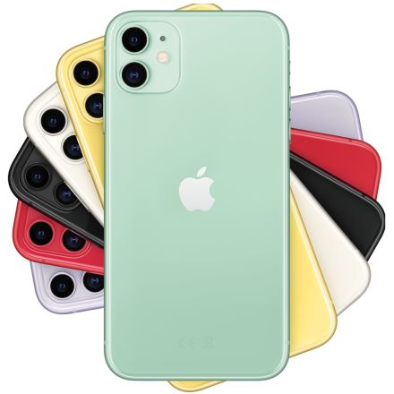 Apple iPhone 11 128 ГБ Зелёный MWM62 б/у - Фото 0