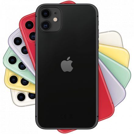 Apple iPhone 11 256 ГБ Чёрный MWM72 б/у - Фото 0