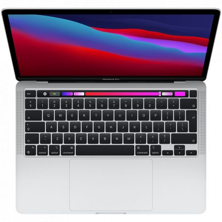 MacBook Pro 13" с Touch Bar Apple M1 (8C CPU/8C GPU), 8 ГБ, 256 ГБ, Серебристый MYDA2 б/у - Фото 1