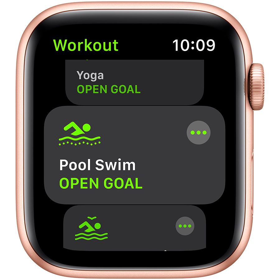 Apple Watch SE GPS, 44мм, Золотой, Cпортивный ремешок цвета «розовый песок» MYDR2 б/у - Фото 2
