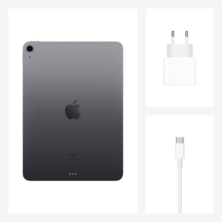 iPad Air 4, 64 ГБ, Wi-Fi, Серый космос MYFM2 б/у - Фото 3