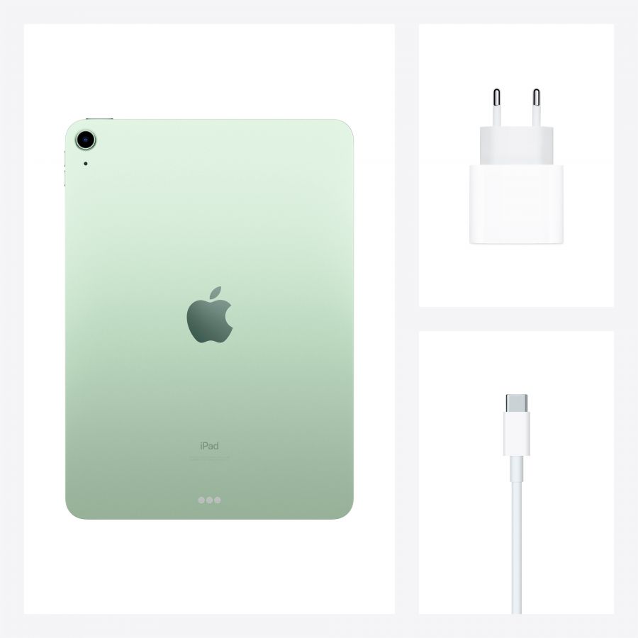 iPad Air 4, 64 ГБ, Wi-Fi, Зелёный MYFR2 б/у - Фото 4