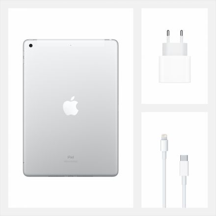 iPad 10.2 (8 Gen), 32 ГБ, Wi-Fi+4G, Серебристый MYMJ2 б/у - Фото 9