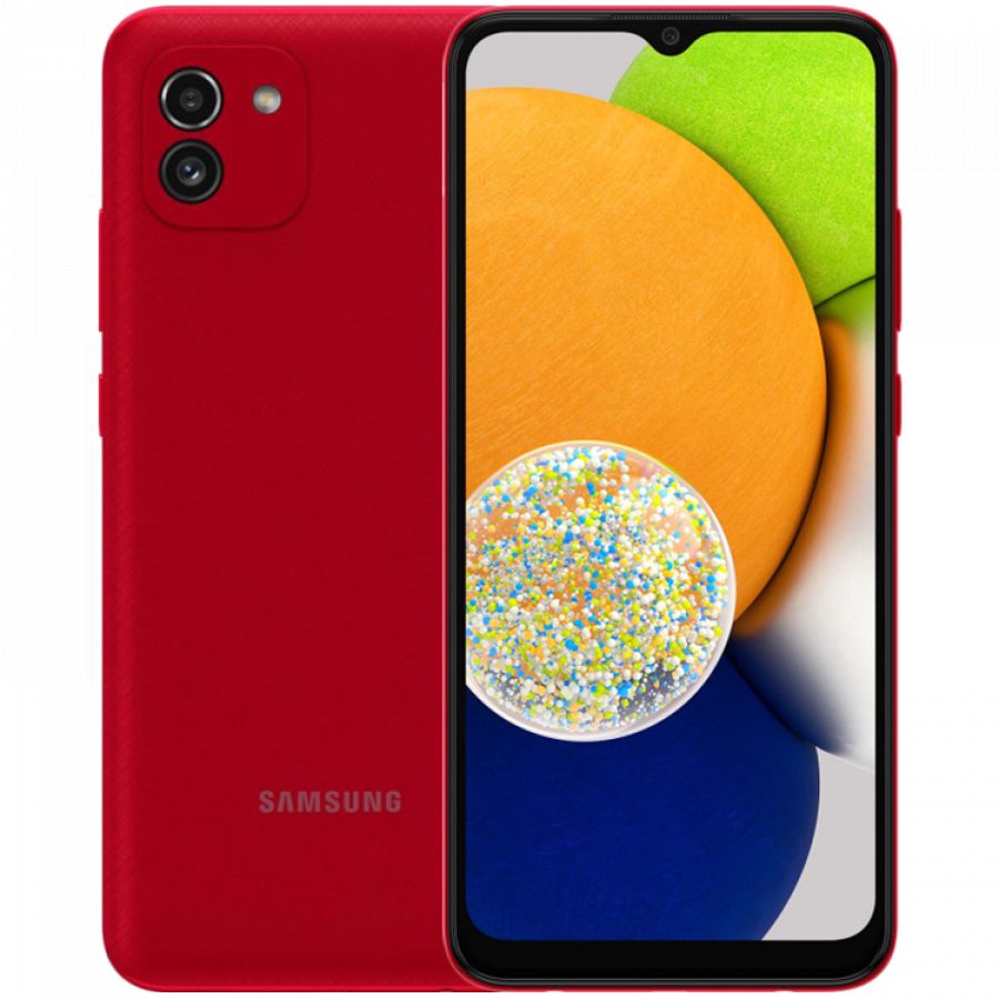 Samsung Galaxy A03 32 ГБ Красный SM-A035FZRDSEK б/у - Фото 0