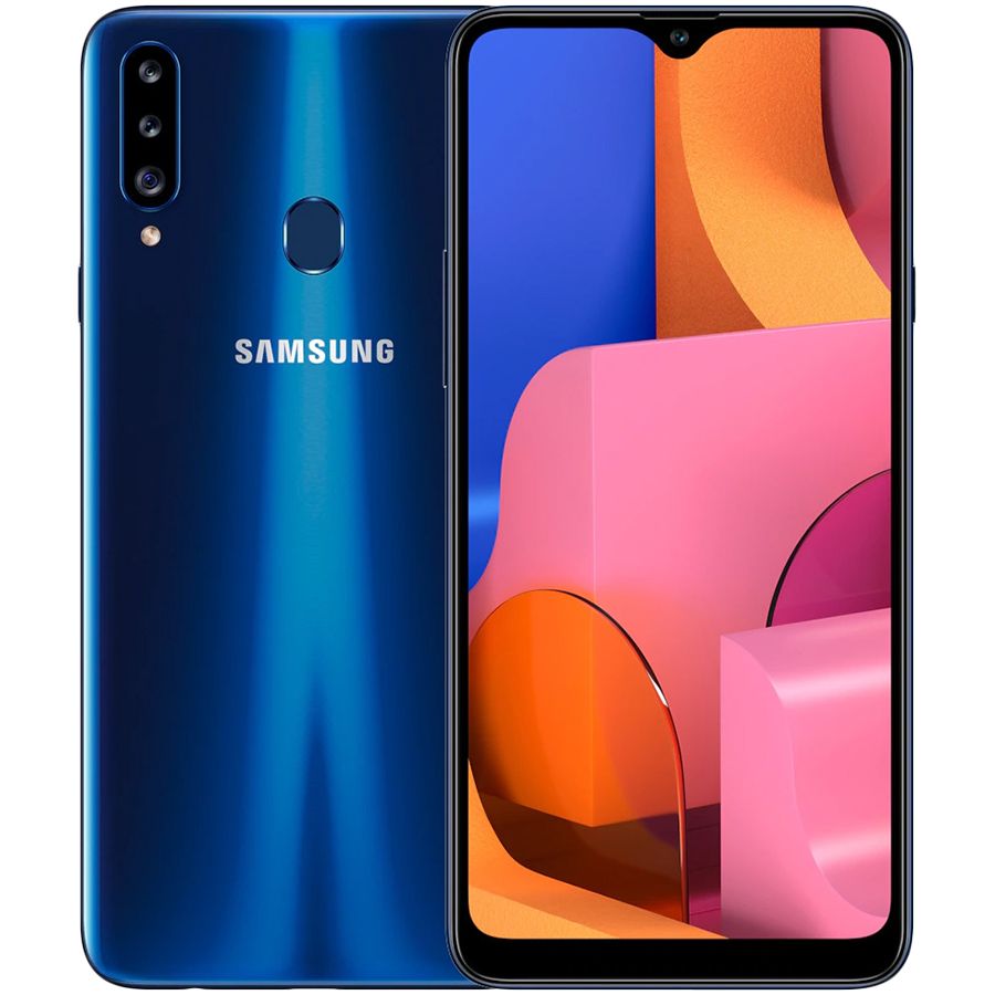 Samsung Galaxy A20s 32 ГБ Синий SM-A207FZBDSEK б/у - Фото 0