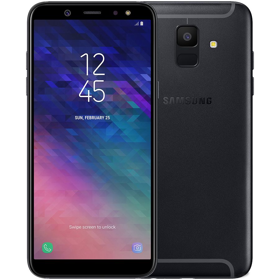Samsung Galaxy A6 2018 32 ГБ Чёрный SM-A600FZKNSEK б/у - Фото 0