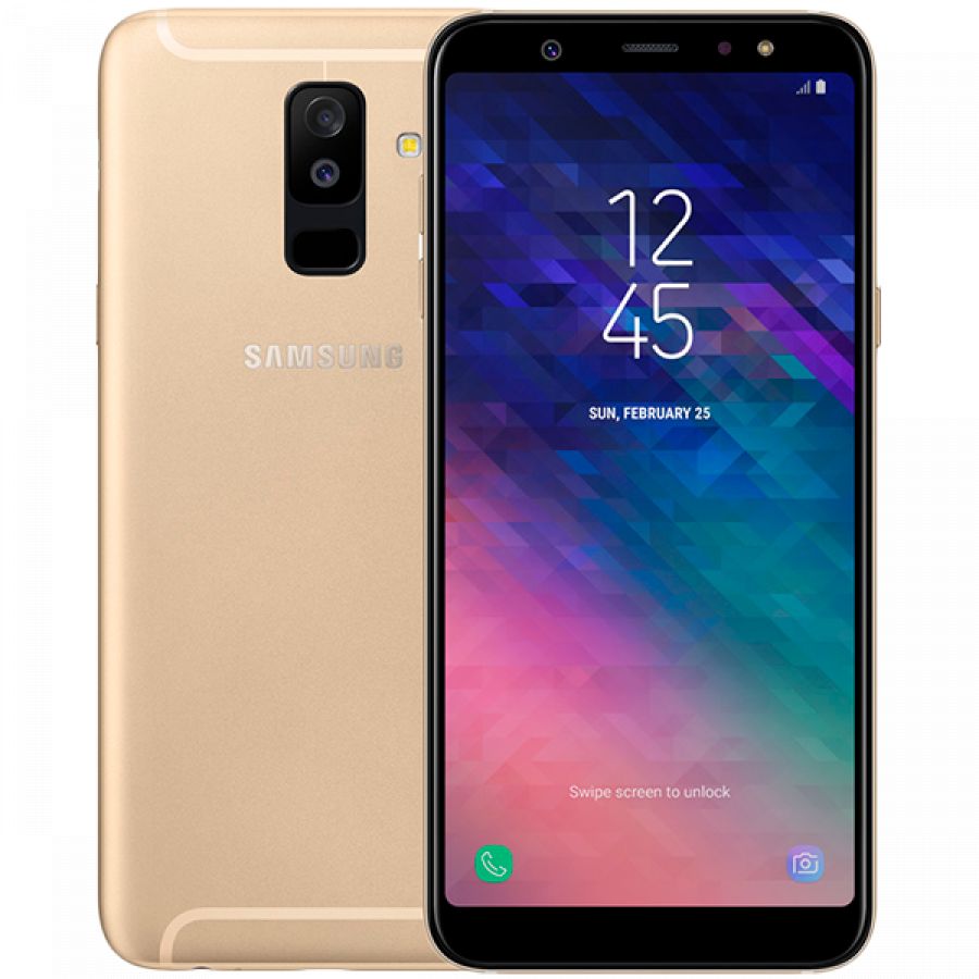 Samsung Galaxy A6+ 2018 32 ГБ Золотой SM-A605FZDNSEK б/у - Фото 0