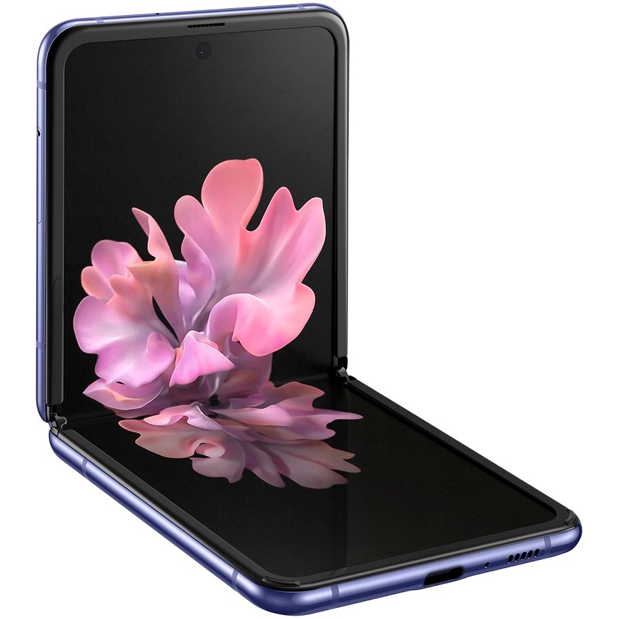 Samsung Galaxy Z Flip 256 ГБ Фиолетовый SM-F700FZPDSEK б/у - Фото 1