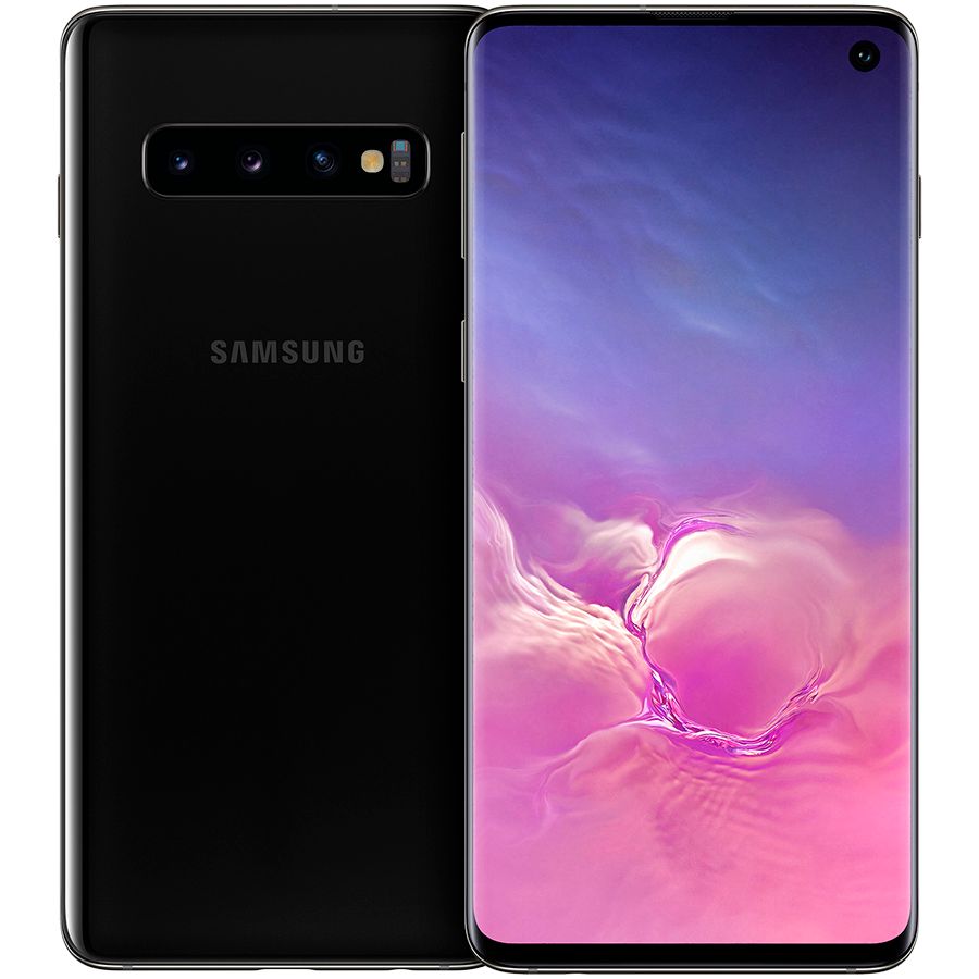 Samsung Galaxy S10 128 ГБ Чёрный SM-G973FZKDSEK б/у - Фото 0