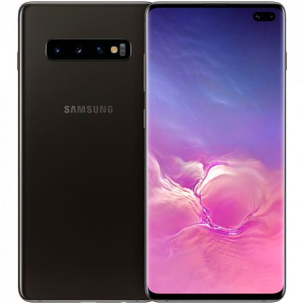Samsung Galaxy S10+ 128 ГБ Керамический черный SM-G975FCKDSEK б/у - Фото 0