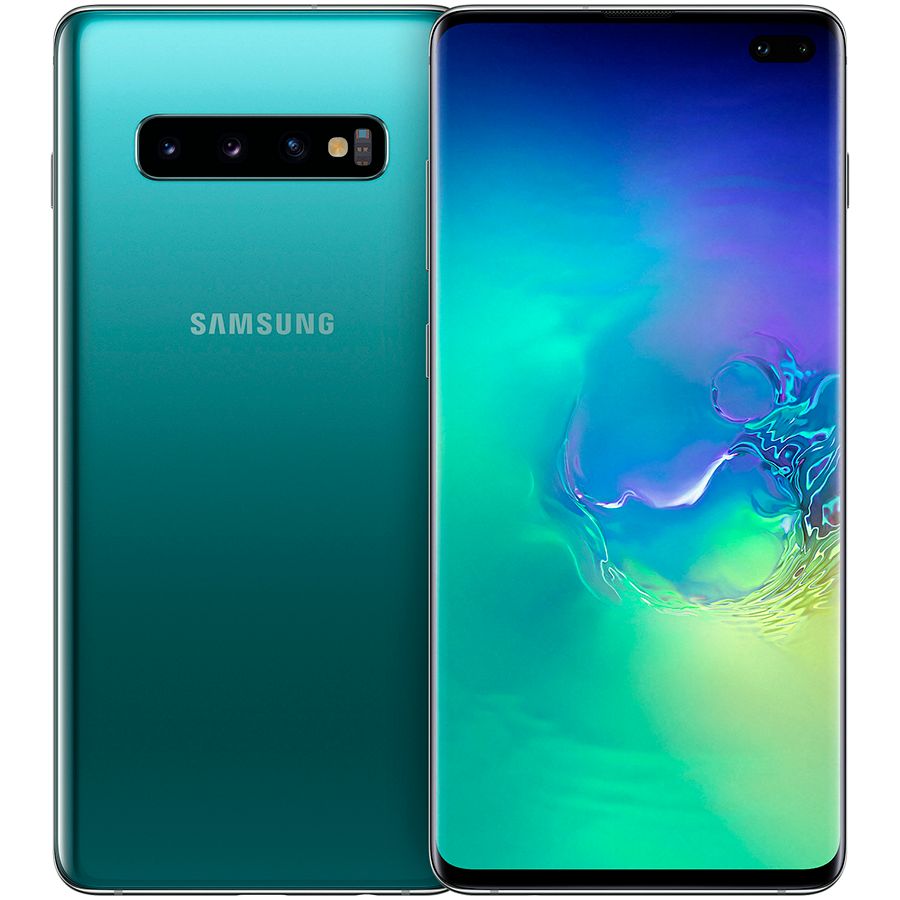 Samsung Galaxy S10+ 128 ГБ Зелёный SM-G975FZGDSEK б/у - Фото 0