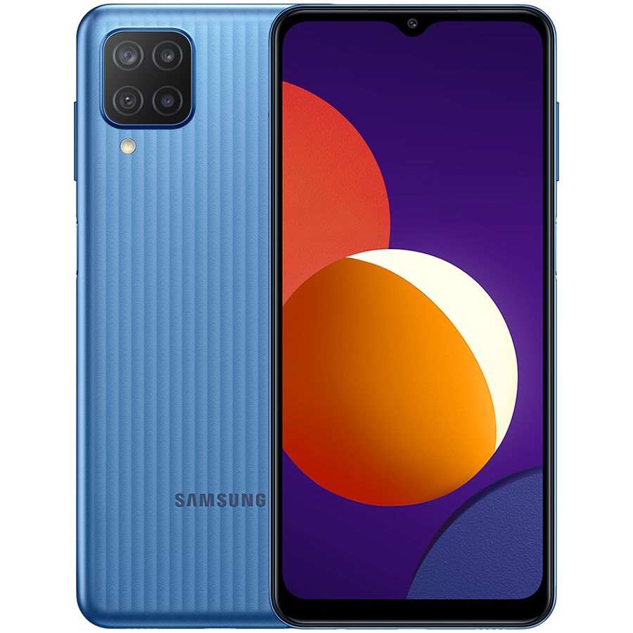 Samsung Galaxy M12 64 ГБ Синий SM-M127FLBVSEK б/у - Фото 0