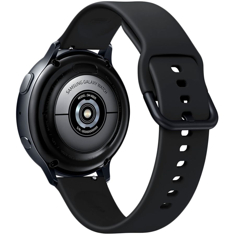 Samsung Galaxy Watch Active 2 (1.20", 360x360, 4 ГБ, Tizen, Bluetooth 5.0) Чёрный SM-R830SKASEK б/у - Фото 1